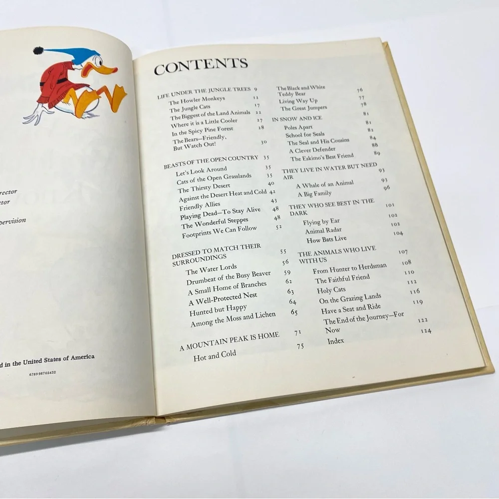 Disney's Wonderful World of Knowledge Book Danbury Press 1971 Hardback Vol 1